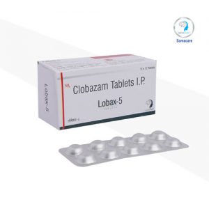 lobax-5-Clobazam 5mg Tablets
