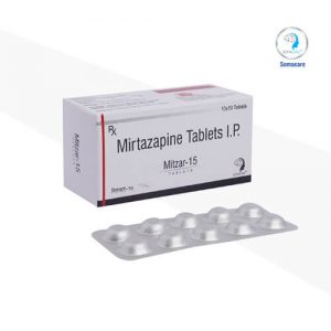 mitzar-15-Mirtazapin 15mg Tablets