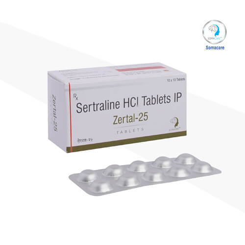 zertal-25-Sertraline 25mg