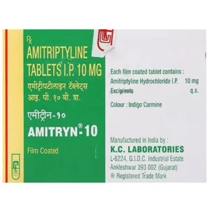 Amitriptyline tablet brands in India