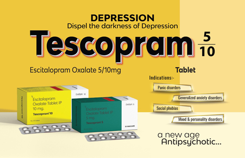 Top Escitalopram Oxalate Tablet Brands in India